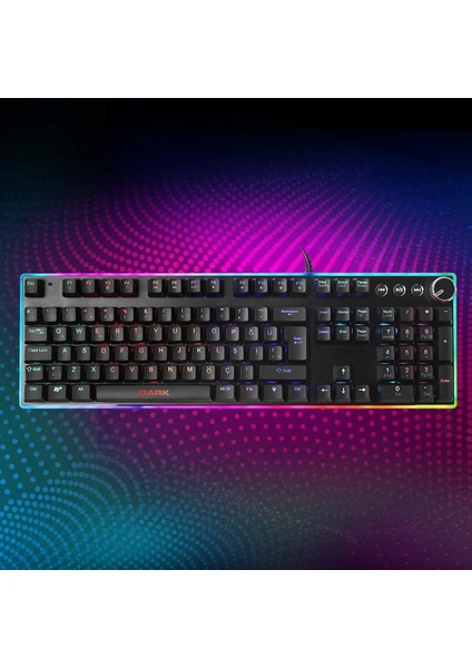 Elite Force GK2000 Blue Switch RGB Aydınlatmalı Mekanik Oyuncu Klavyesi (DK-AC-GK2000)