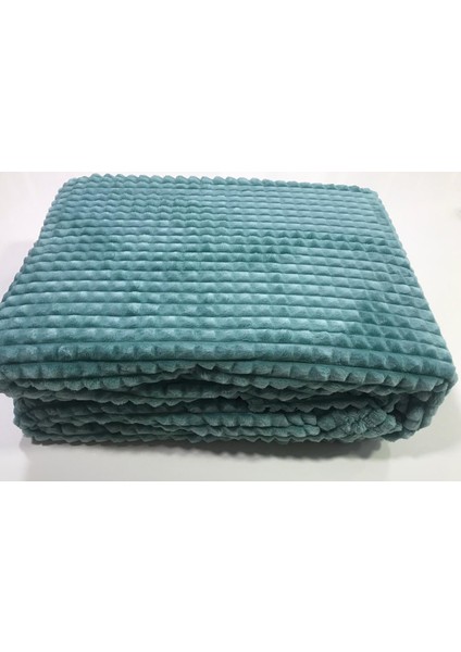 Tomurcuk Piramit Çift Kişilik Battaniye Aqua Sea