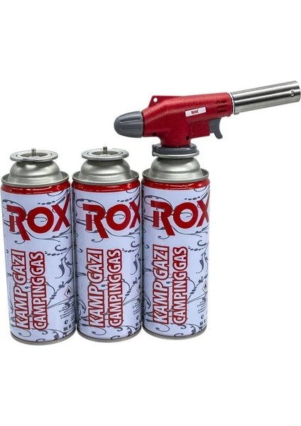 Rox Camping T01S Torch Kamp Hazır Pürmüz Seti (Eco)