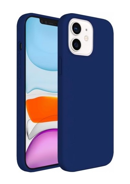 Buff iphone 11 Rubber S Kılıf Mavi