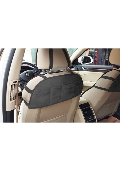 Chevrolet Cruze Yeni Nesil Koltuk Koruyucu Ön 2 Li Kılıf Minder Füme