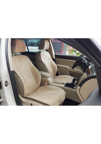 Volvo Xc 60 Yeni Nesil Koltuk Koruyucu 2015 ve Sonrası Ön-Arka Kılıf Minder Bej