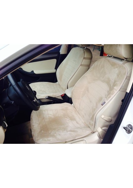 Volkswagen Jetta Yeni Nesil Koltuk Koruyucu 2006-2009 Ön-Arka Kılıf Minder Bej modelleri