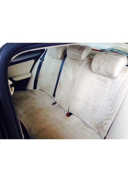 Toyota Auris Yeni Nesil Koltuk Koruyucu 2019-2021 Ön-Arka Kılıf Minder Bej fiyatları