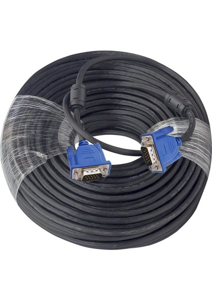VGA Kablo 15PİN E/e Filtreli 30MT 1.kalite Polaxtor