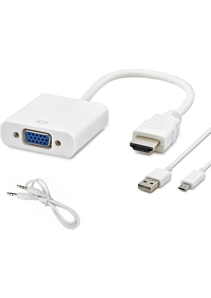 HDMI To VGA Ps4 Çevirici Hadron HN-4523