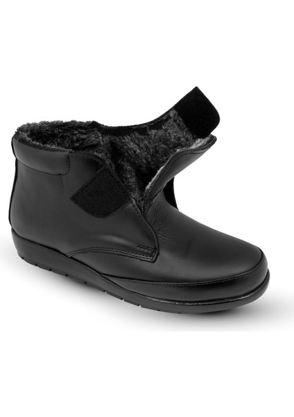 Hakiki Deri Kaymaz Taban Kürklü Anne Botu indirimleri