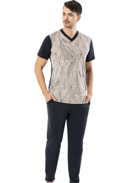 Çeyizlik Yazlık Pijama Takımı 21-21
