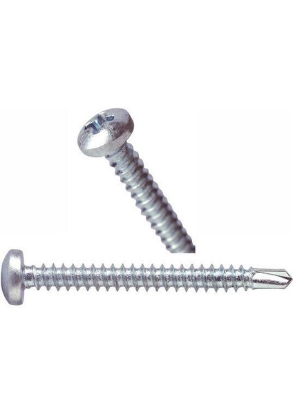 Matkap Uçlu Yıldız Silindir Başlı Vida 3.9x38 ( 500 adet )