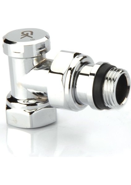 Radyatör Dönüş Vanası 1/2'' Krom Köşe