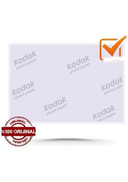 Kodak Ultra Premium Glossy,parlak 270GR/M² Fotoğraf Kağıdı 100 Yaprak 13 x 18 cm