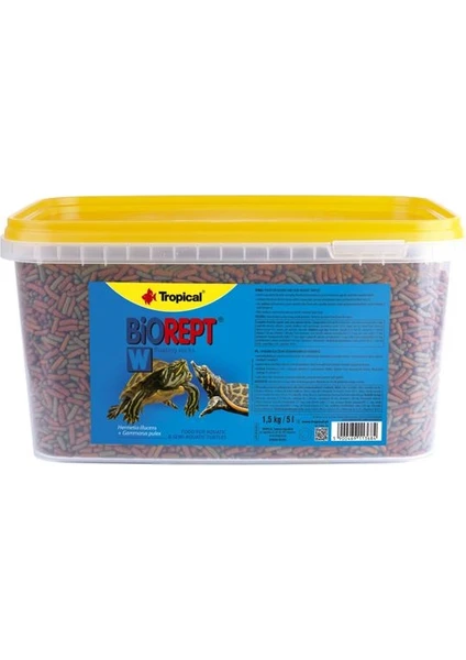 Tropical Biorept W Kaplumbağa Yemi 5lt 1,5kg