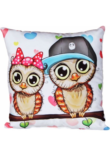 Best Friends Baykuş Yastık Puf