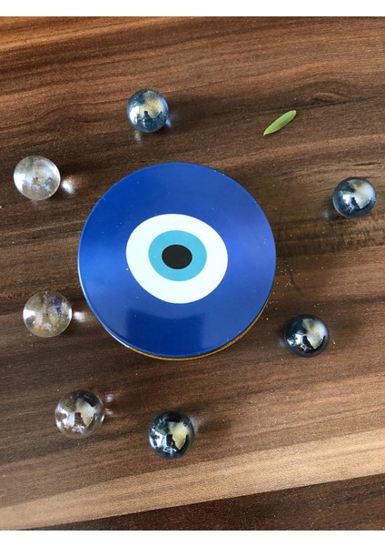 Nazar Boncuklu Teneke Mum. fiyatları