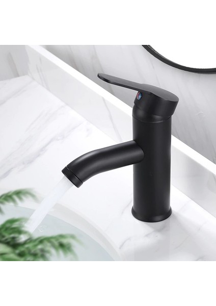 Lavabo Musluk Bataryası Çift Su Girişli Banyo Musluğu