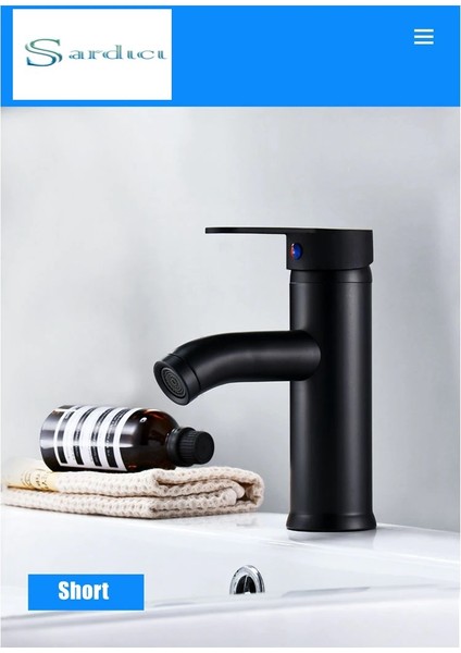 Lavabo Musluk Bataryası Çift Su Girişli Banyo Musluğu modelleri
