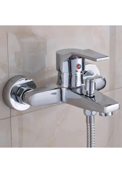 Banyo Bataryası Krom Banyo Musluğu 5