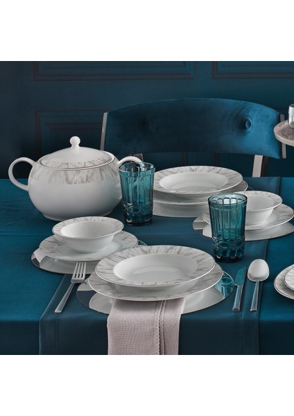 Güral 84 Parça Tolstoy Yemek Takımı