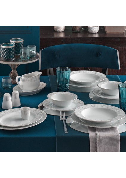 Güral 84 Parça Tolstoy Yemek Takımı fiyatları