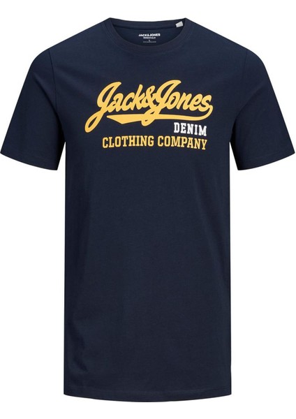 Jack & Jones 12180867 On Denim Goods  Yazılı T-Shirt