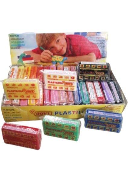 Oyun Hamuru Plastilina Kurumayan 6 Adet 50 gr 1 Paket