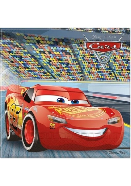 Disney Cars 3 Kağıt Peçete 33X33CM