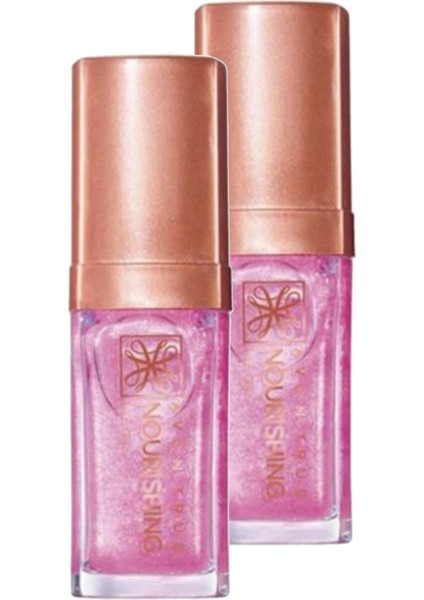 True Nourishing Dudak Yağı 7 Ml. Shimmering Petal Ikili Set