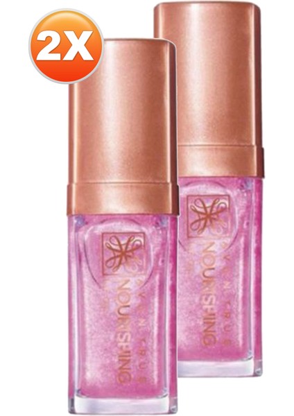 True Nourishing Dudak Yağı 7 Ml. Shimmering Petal Ikili Set