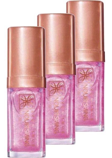 True Nourishing Dudak Yağı 7 Ml. Shimmering Petal Üçlü Set