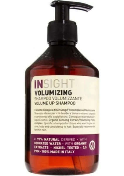 Volumizing Hacim Şampuanı 400 ml