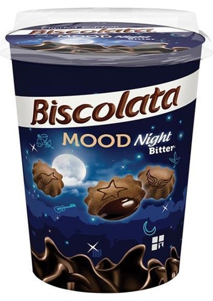 Biscolata Mood Bardak Night Bitter 125 gr