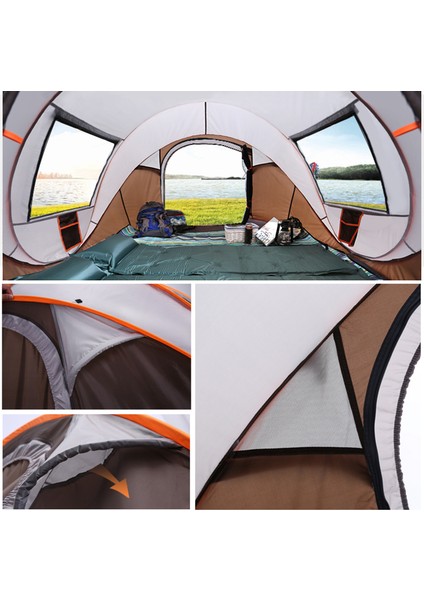 Efsane-Otomatik Kamp Çadırı - 4 Mevsim - 8/10 Kişilik fiyatları