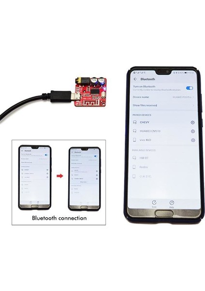 Bluetooth Ses Alıcı Modülü 4.1 Stereo Mp3 Decoder