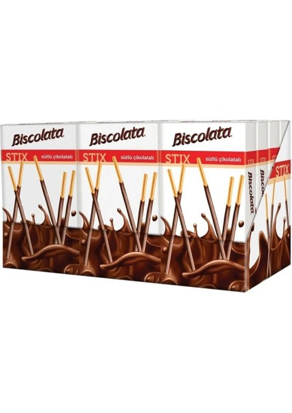 Stix Sütlü Çikolatalı 27,5 gr X16