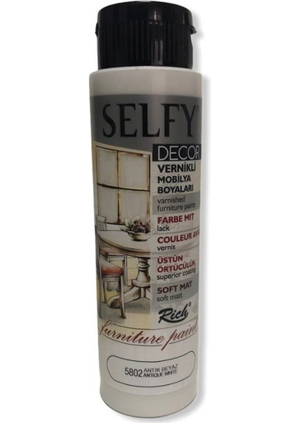 Selfy Decor 500 cc Antik Beyaz