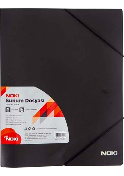 Cepli 30'lu Sunum Dosyası Siyah 64130 N