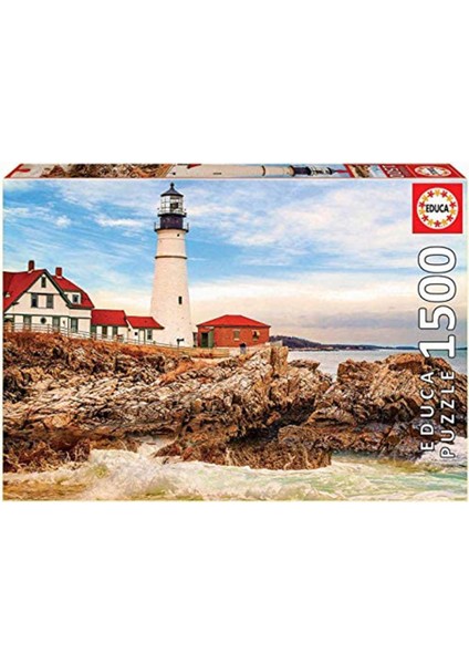 Puzzle 1500 Parça Rocky Lighthouse 17978