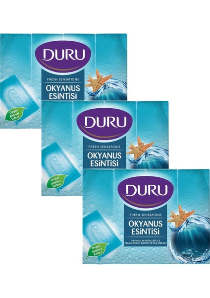 Fresh Sensations Okyanus Esintisi Duş Sabunu 3X600 gr