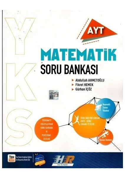 Hız ve Renk Yayınları AYT Matematik Soru Bankası