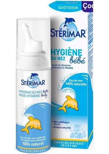 Dünyadan Hediyeler Sterimar Baby Deniz Suyu Burun Spreyi 50 Ml