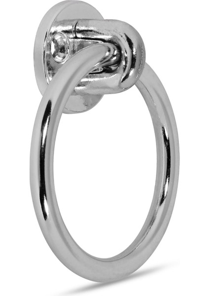 Nobel Sarkaç Dolap Çekmece Kulpu Kulbu Metal Halka Kulp Krom