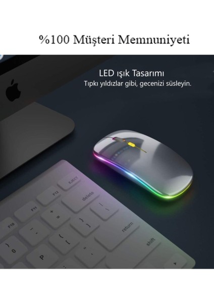 Şarjlı Kablosuz Rgb Mouse fırsatları