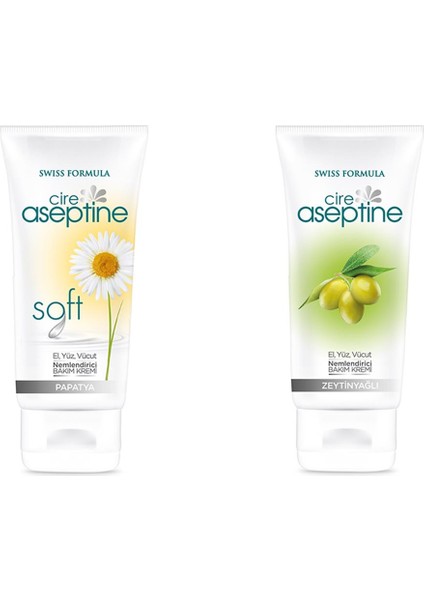 Soft Papatya Ozlu 75 ml + Zeytinyağ Ozlu 75 ml ( 2 Ürün)