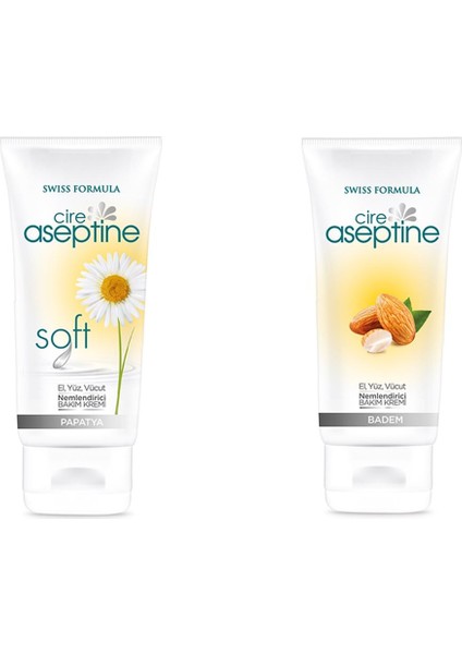 Soft Papatya Ozlu 75 ml + Badem Ozlu 75 ml ( 2 Ürün)