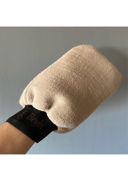 Eyüpoğlu Profesyonel Araba Yıkama Eldiveni Mikrofiber Oto Bezi Süngerli Astarlı