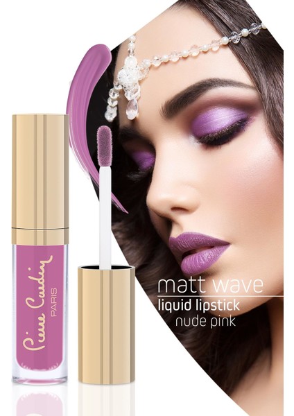 Matt Wave Liquid Lipstick – Mat Likit Ruj – Nude Pink