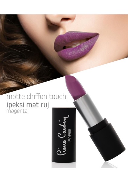 Matte Chiffon Touch Lipstick - Magenta -181