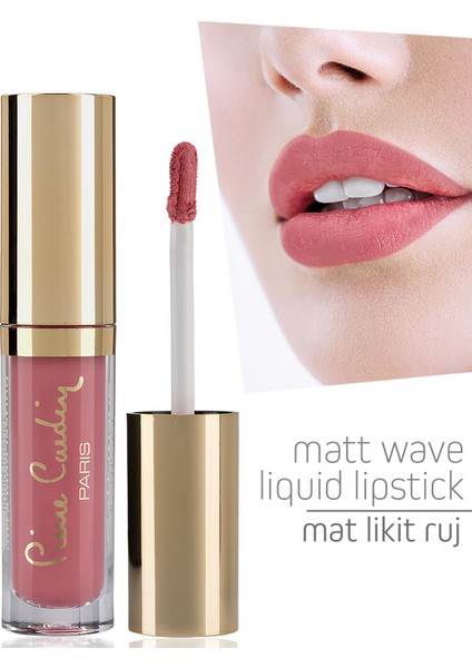 Matt Wave Liquid Lipstick – Mat Likit Ruj - Soft Pink modelleri