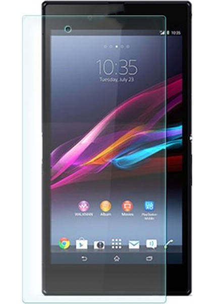Sony Xperia Z Ultra Uyumlu 0.3 mm Ön Koruma Cam Ekran Koruyucu