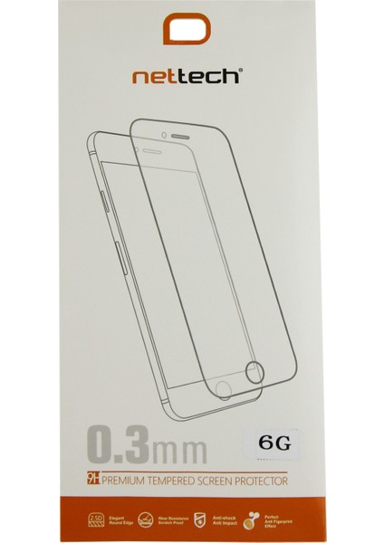 Apple iPhone 6s Plus Uyumlu 0.3 mm Ön Koruma Cam Ekran Koruyucu